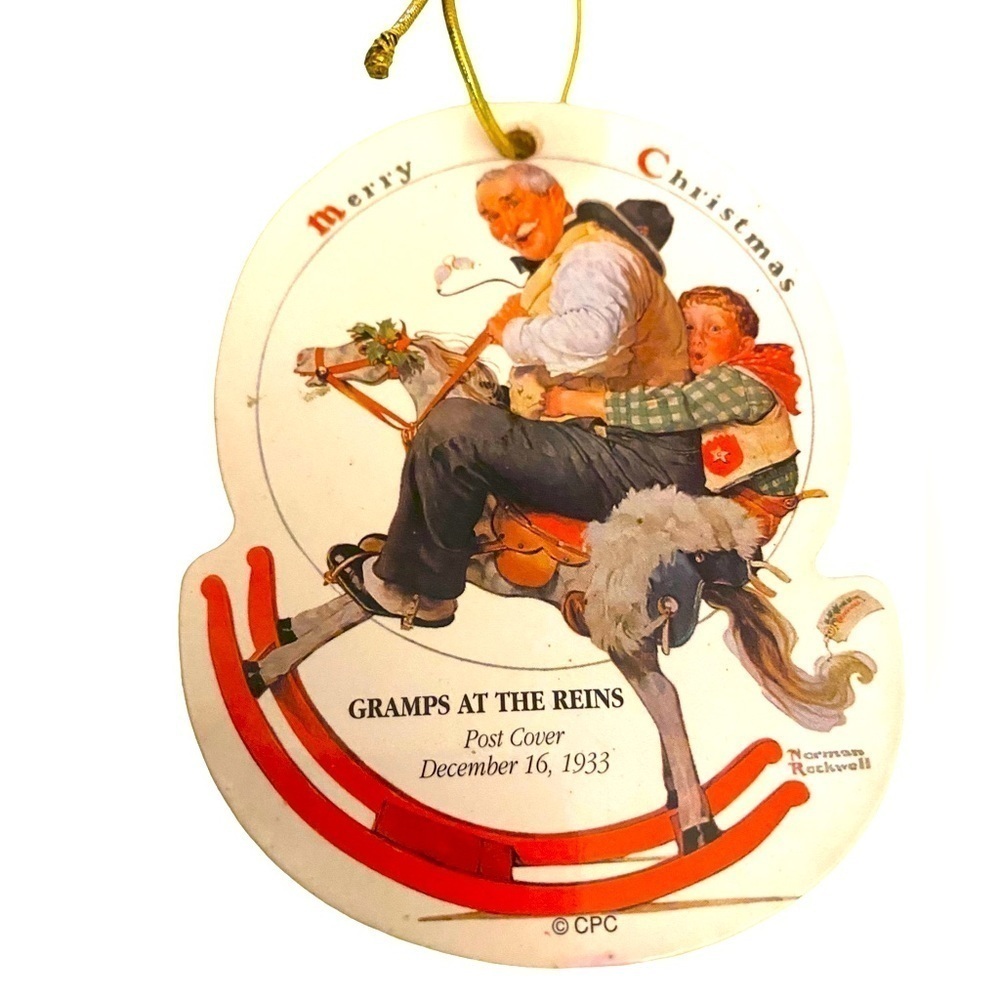 Ornament wooden GRAMPS AT THE REINS
Post Cover
December 16, 1933.   #1